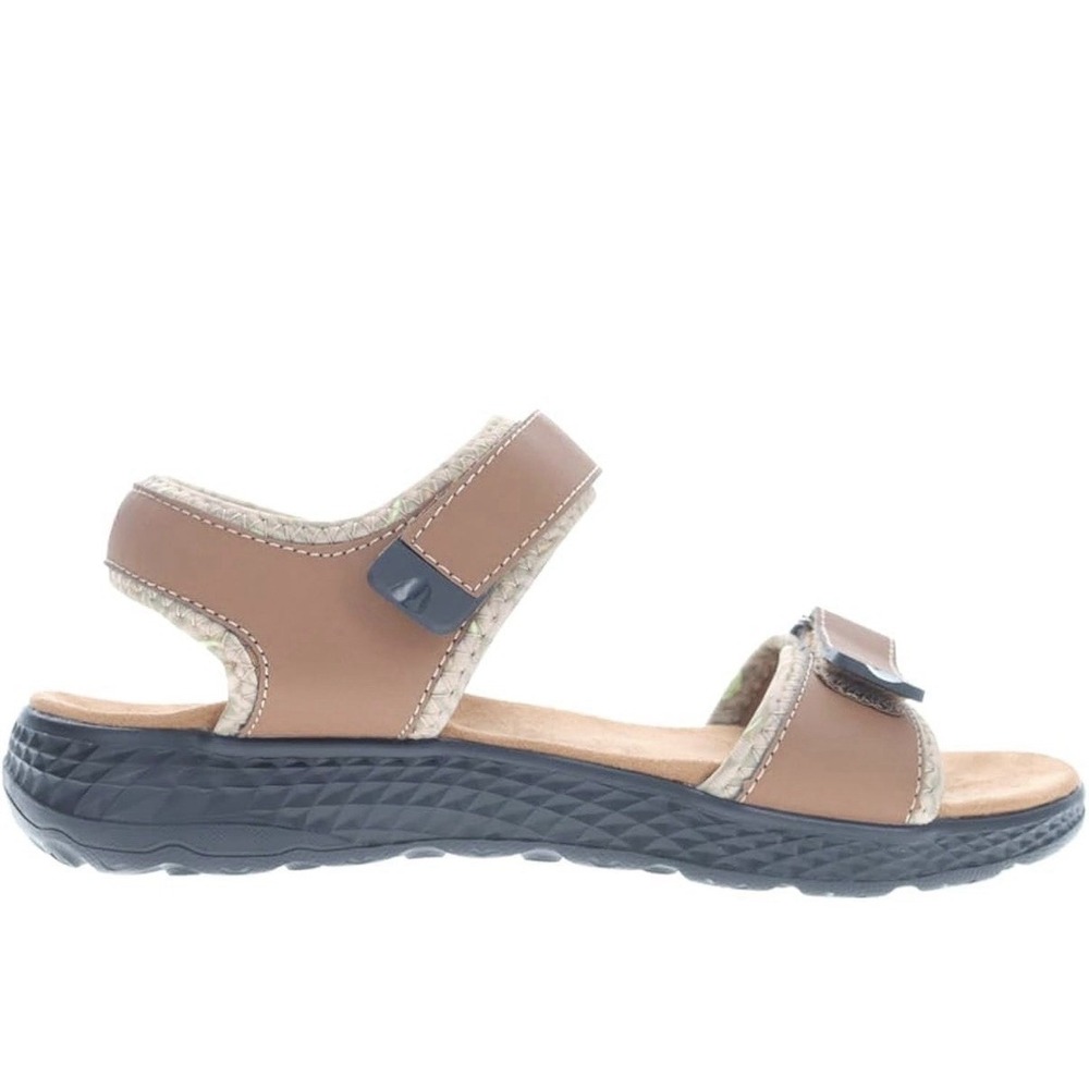Propet Womens 10 D Travelactiv Aspire Footbed Casual Sandals‎ Low Heel 1-2 New